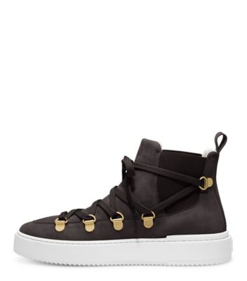 Stuart Weitzman,Ziggy Sneaker,Sneaker,Suede,Slate Gray