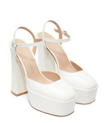 Stuart Weitzman,SKYHIGH 145 ANKLE STRAP PLATFORM PUMP,,Angle View