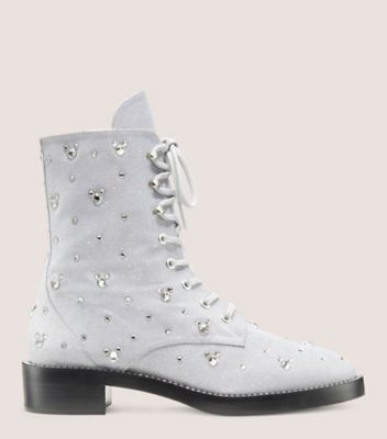 Stuart weitzman shop silver boots