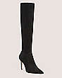 Stuart Weitzman,STUART 85 TO-THE-KNEE BOOT,Boot,Stretch suede,Black,Side View