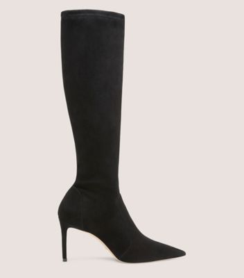 Flat pointed toe hot sale over the knee boots