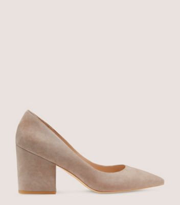 The brown suede block heel you need for the office  Block heels outfit, Brown  heels outfit, Suede heels outfit