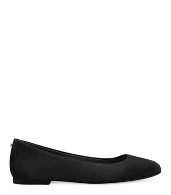 Stuart Weitzman,GABBY RIVET FLAT,,Front View
