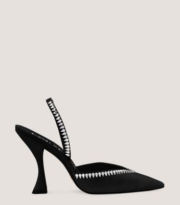 Black designer pumps on sale sale