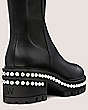 Stuart Weitzman,Soho Pearl Chelsea Bootie,Bootie,Smooth Leather,Black,Detailed View