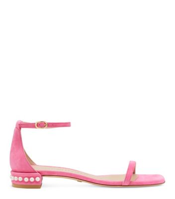 Nudistcurve Pearl Flat Sandal | Stuart Weitzman