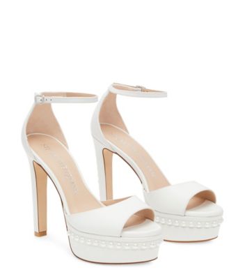 Discoplatform Pearl Sandal | Stuart Weitzman