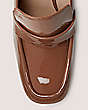 Stuart Weitzman,SLEEK 85 LOAFER,Loafer,Patent leather,Cappuccino
