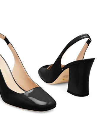 Stuart Weitzman,CURVEBLOCK 85 SLINGBACK PUMP,,Detailed View