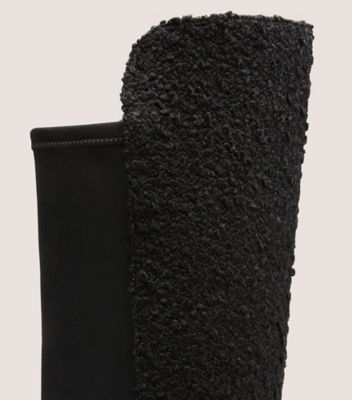 Stuart Weitzman,Bottine Soho 5050,Boot,Boucle et gabardine,Noir