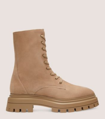 Lace up store bootie