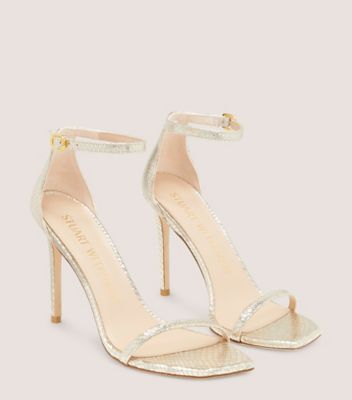 Stuart Weitzman,NUDISTCURVE 100 SANDAL,