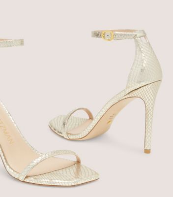 Stuart Weitzman,NUDISTCURVE 100 SANDAL,