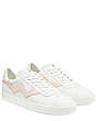 Stuart Weitzman,DARYL SNEAKER,Sneaker,Leather & suede,White & Rosewater,Angle View