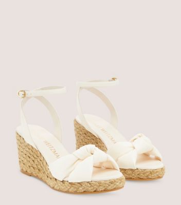 Playa Espadrille Knot Wedge | Stuart Weitzman