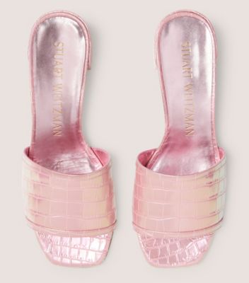 Stuart Weitzman,CAYMAN 35 BLOCK SLIDE,,Detailed View