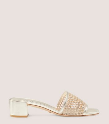 Cayman 35 Block Slide | Stuart Weitzman