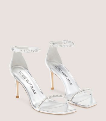 Stuart weitzman cheap lucite heels