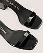 Stuart Weitzman,Simplecurve 50 Sandal,Sandal,Patent leather,Black,Detailed View