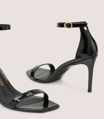 Stuart Weitzman,NUNAKEDCURVE 85 SANDAL,Leather,Sandals,Day Party,,Detailed View