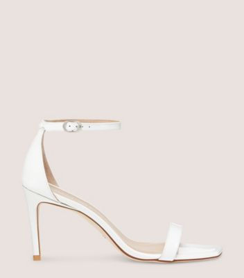 Sonar S Lo  Strappy sandals, Metallic heels, Upper leather