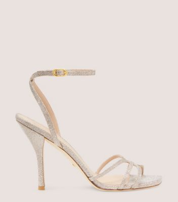 Stuart Weitzman,BARELYTHERE 100 SANDAL,,Front View