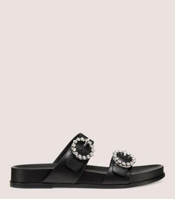 Designer Flat Sandals for Women | Stuart Weitzman