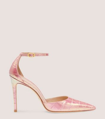 Stuart Weitzman,STUART 100 STRAP PUMP,,Front View