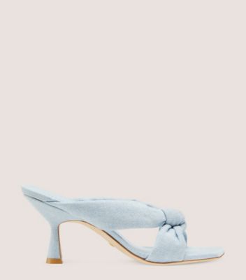 Stuart Weitzman,PLAYA 75 KNOT SANDAL,,Front View