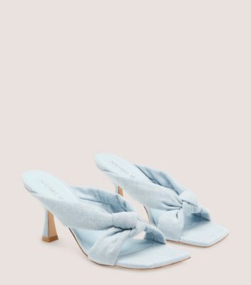Stuart Weitzman,PLAYA 75 KNOT SANDAL,,Angle View