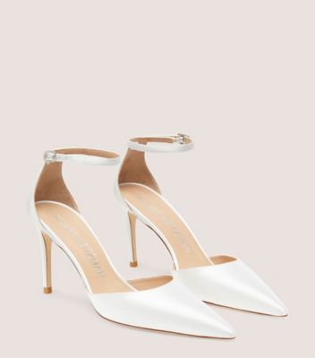 Stuart weitzman discount satin pumps