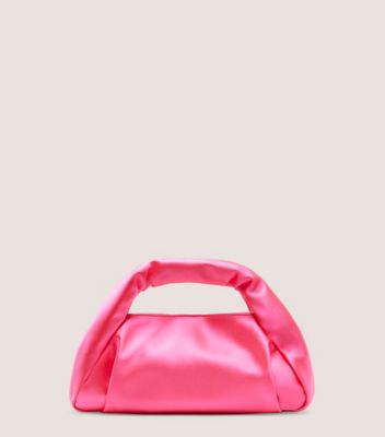 Stuart Weitzman,MODA MINI TOTE,Tote,Satin,Peonia,Front View