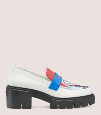 Stuart Weitzman,SW X KIDSUPER SOHO LOAFER,,Front View