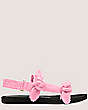 Stuart Weitzman,Bandeau Sport Sandal,Sandal,Terry cloth,India Pink,Front View