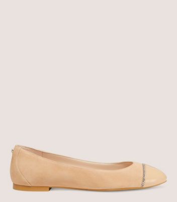 Stuart weitzman triton store leather flat