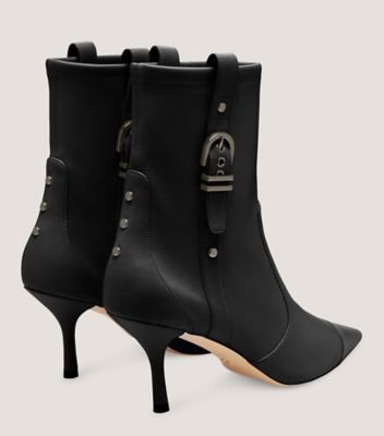 Zyrannia pointy toe studded on sale booties