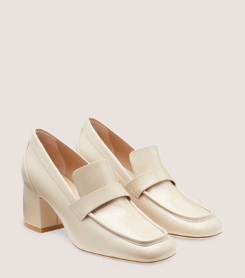 Stuart Weitzman,SLEEK 60 LOAFER,Loafer,Spazzolato,Dune