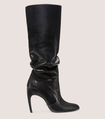 Flat heel sale slouch boots