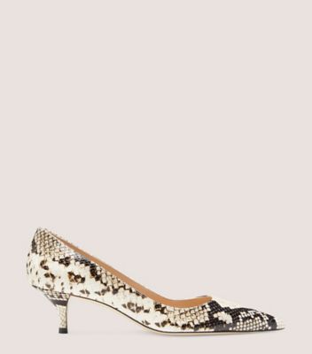 Stuart Kitten Pump | Stuart Weitzman