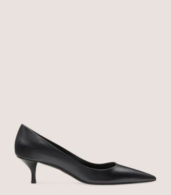 Stuart weitzman low store heel pumps