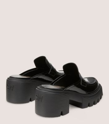 Stuart weitzman hot sale black mules