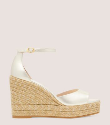 Stuart Weitzman,NUDISTCURVE ESPADRILLE WEDGE,