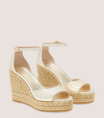 Stuart Weitzman,NUDISTCURVE ESPADRILLE WEDGE,