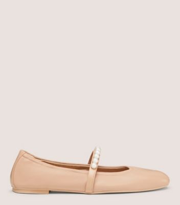 Stuart weitzman store leather ballet flats