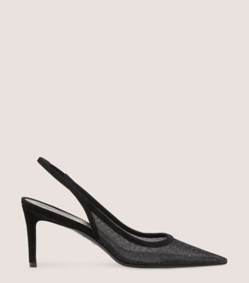 Stuart Weitzman Women's Stuart 75mm Slingback Pumps