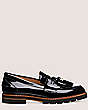 Stuart Weitzman,Manila,Loafer,Patent leather,Black,Front View