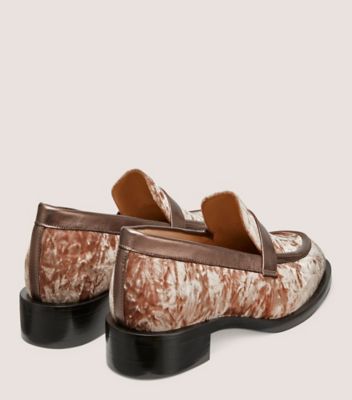 Palmer Bold Loafer | Black Leather Loafers | Stuart Weitzman