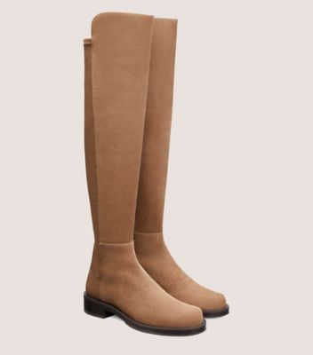 Stuart Weitzman,BOTTE BOLD 5050,Boot,Suède,Kaki,Angle View