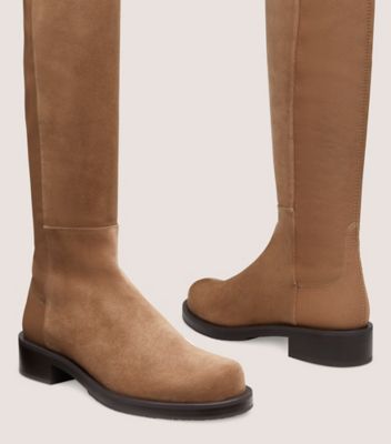 Stuart Weitzman,BOTTE BOLD 5050,Boot,Suède,Kaki,Detailed View