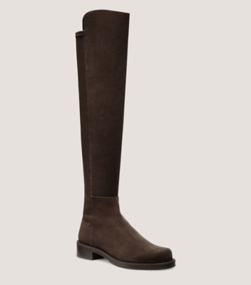 Stuart Weitzman,5050 BOLD BOOT,Rubber,Boots,Mixed Media,Casual,,Side View